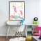 Stupell Industries Unicorn Standing On Clouds Floating Frame, design by Creative Studio